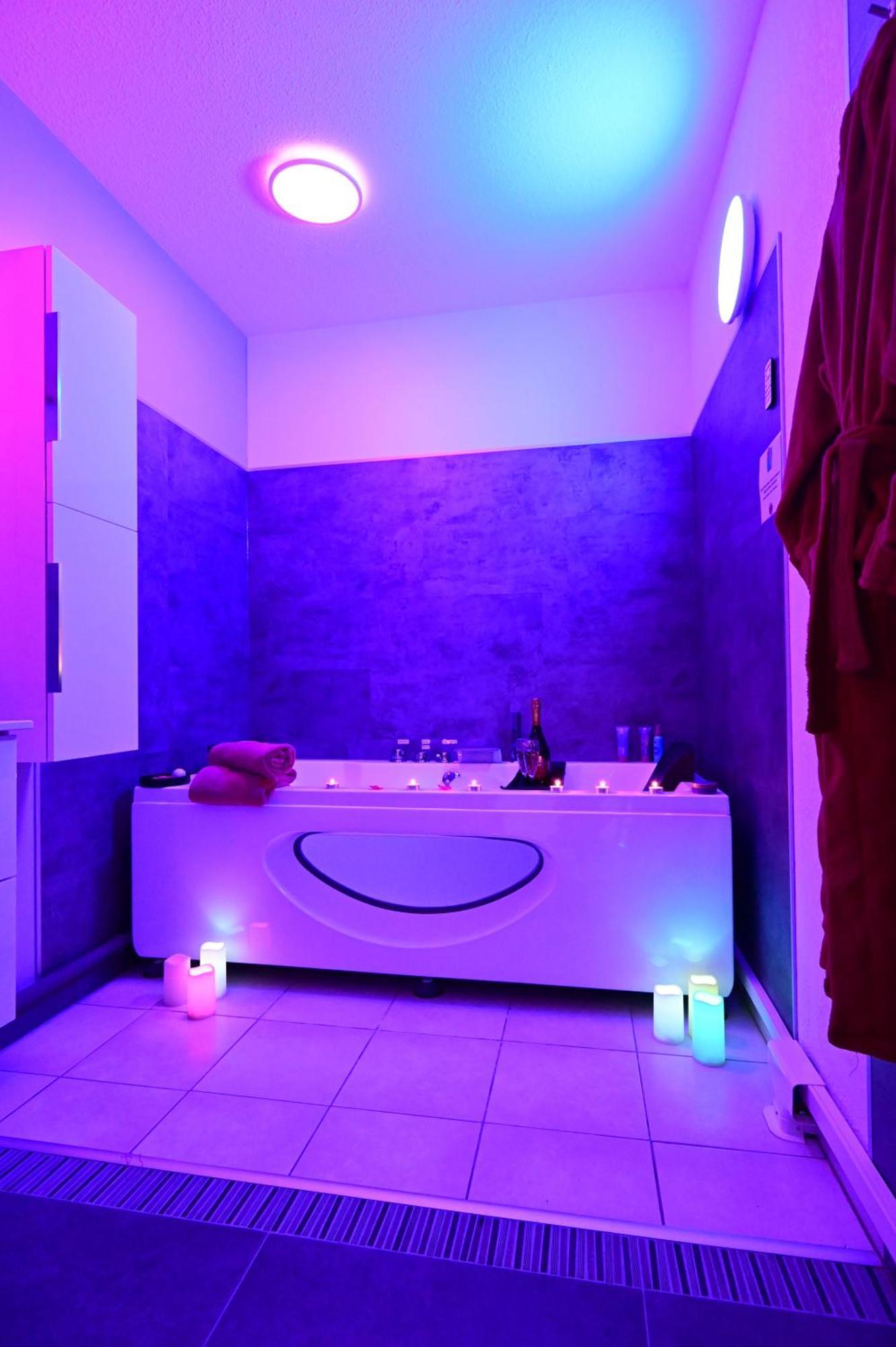 Love Room A Deux Pas De L'Ocean Avec Hammam, Sauna Et Bain A 2 :-) บิสการ์รอส ภายนอก รูปภาพ